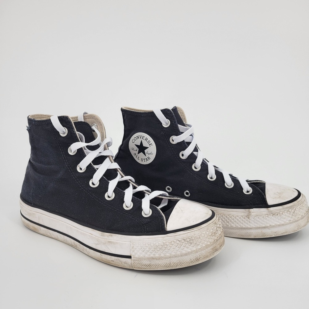 Converse Chuck Taylor All Star Lift Platform Women Size 9 Black High Tops